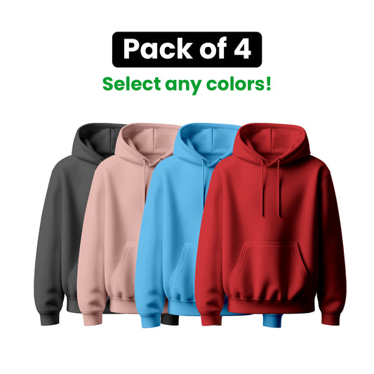 Pack of 4 Hoodies