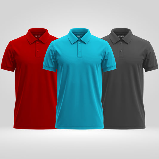 Pack of 3 Polo shirts