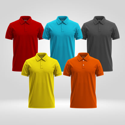 Pack of 5 Polo shirts